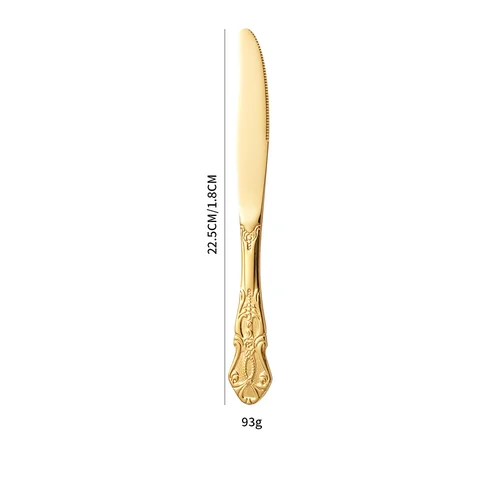 Royal dinner knife Gold