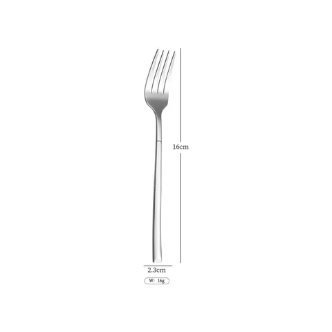 Knight -Silver small fork thickened (supplier label)