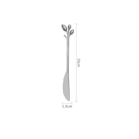 Silver leaf knife