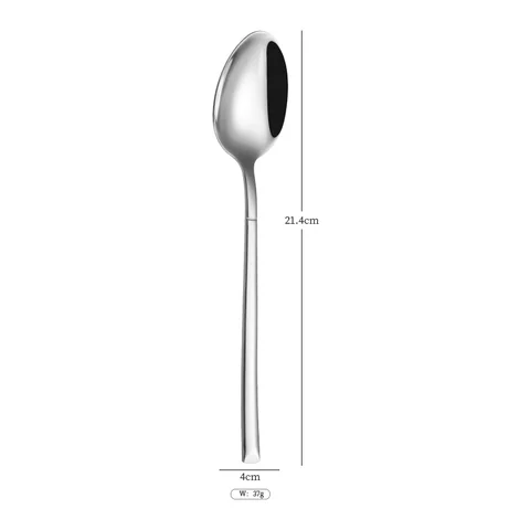 Knight -Silver large spoon thickened (supplier label)