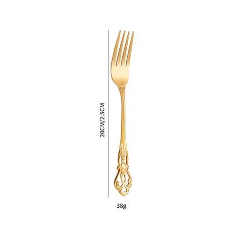 Royal dinner fork Gold